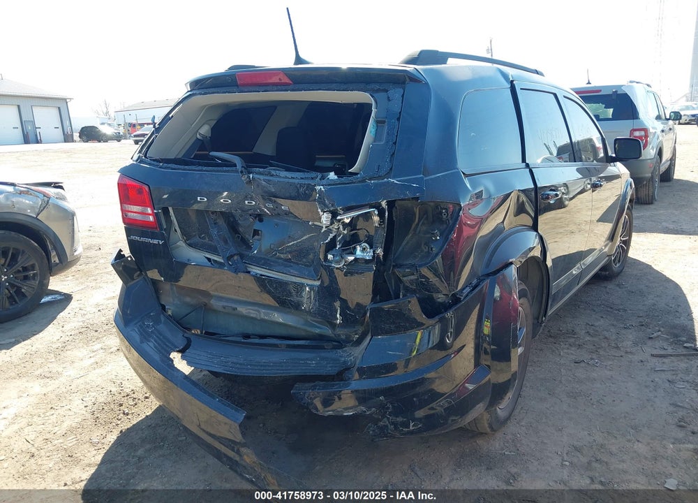 2018 DODGE JOURNEY SE VIN: 3C4PDCAB1JT527148