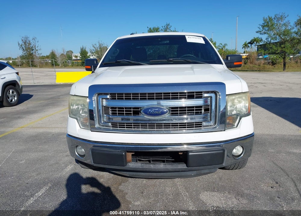 2013 FORD F-150 XLT VIN: 1FTFX1CT9DFD31275