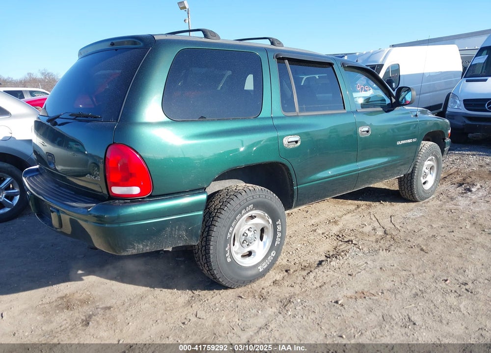 1998 DODGE DURANGO VIN: 1B4HS28Y4WF225043