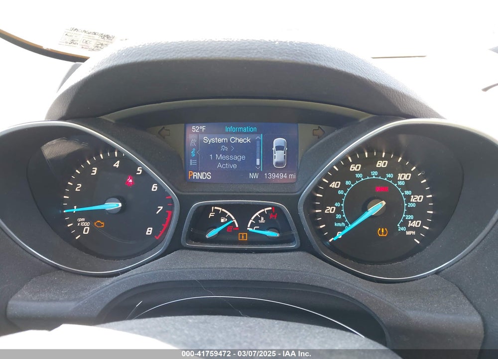 2014 FORD ESCAPE SE VIN: 1FMCU9GX8EUB68621