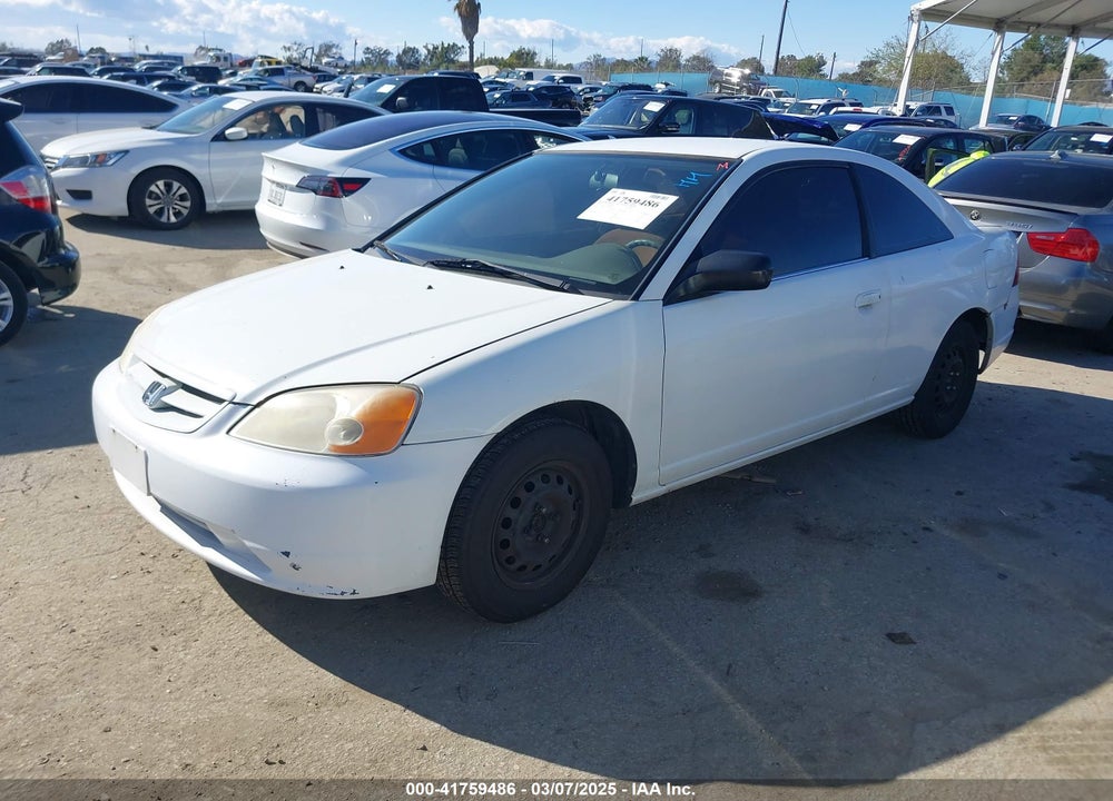2002 HONDA CIVIC VIN: 1HGEM22532L035360