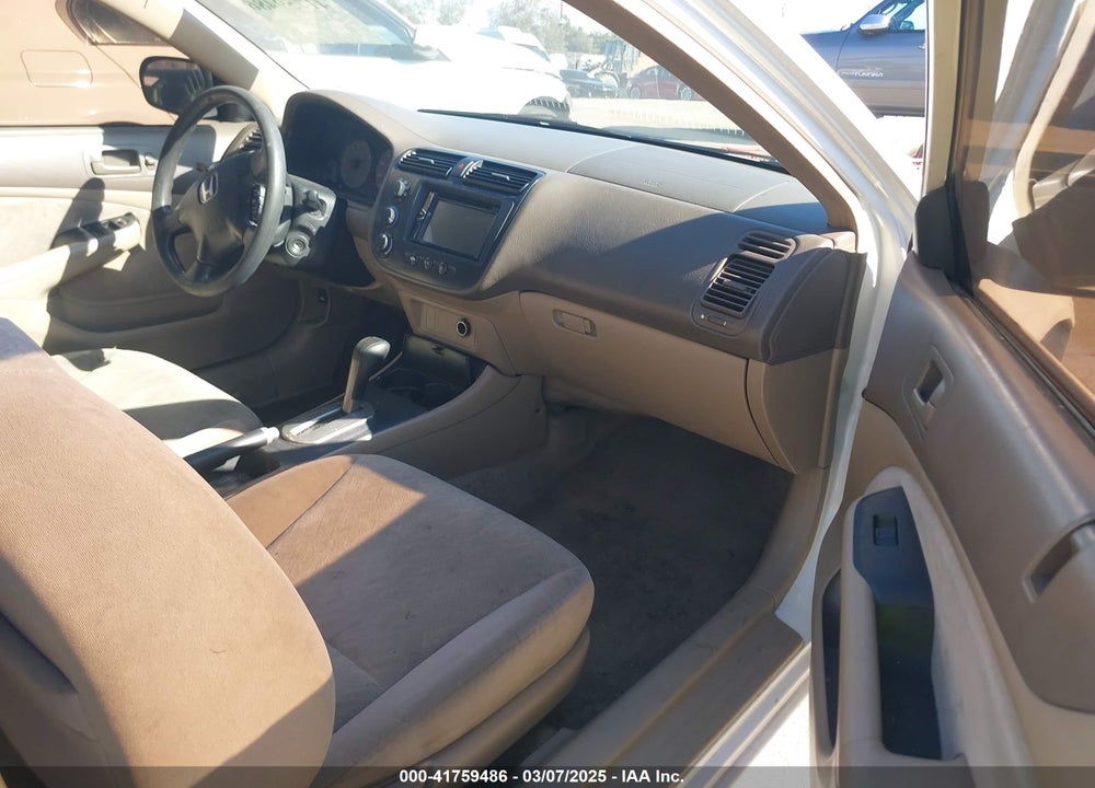 2002 HONDA CIVIC VIN: 1HGEM22532L035360