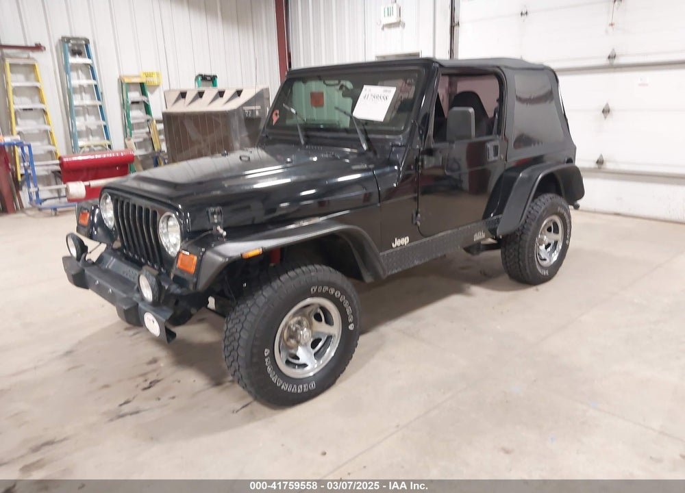 2002 JEEP WRANGLER / VIN: 1J4FA49S02P704741