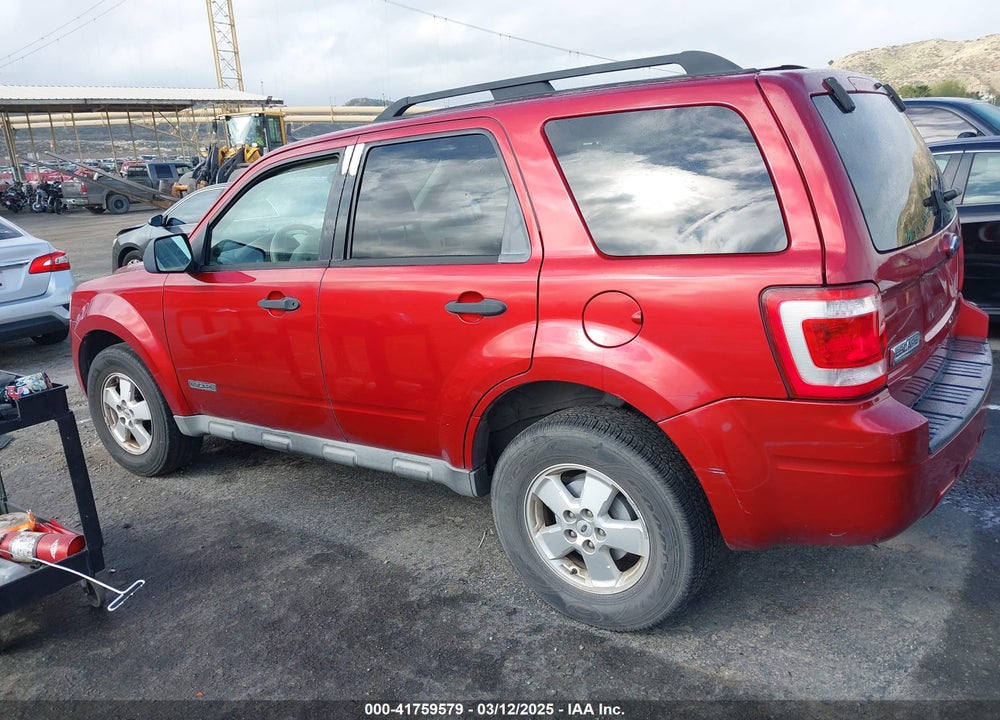 2008 FORD ESCAPE VIN: 1FMCU03Z98KA09593