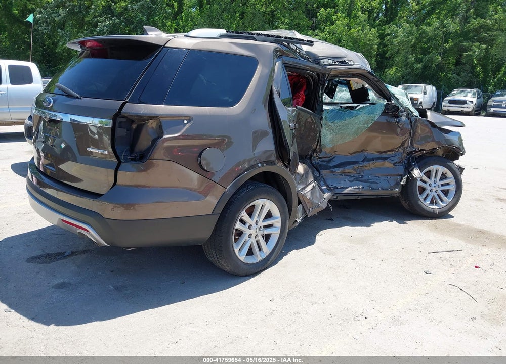 2016 FORD EXPLORER XLT VIN: 1FM5K7D86GGB11352