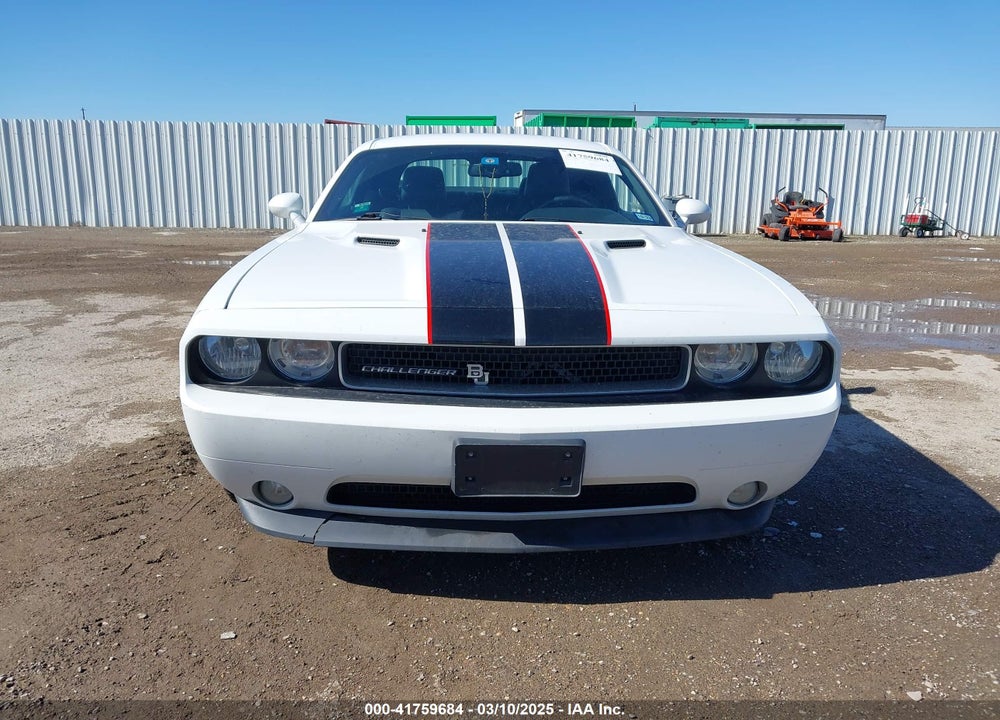 2011 DODGE CHALLENGER VIN: 2B3CJ4DG5BH602787