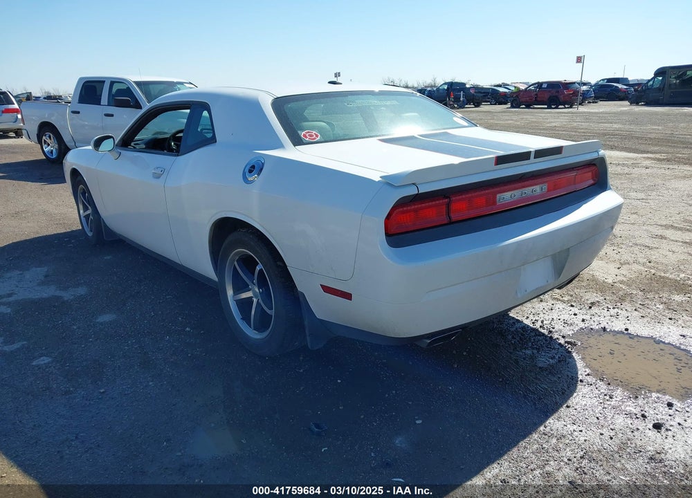 2011 DODGE CHALLENGER VIN: 2B3CJ4DG5BH602787