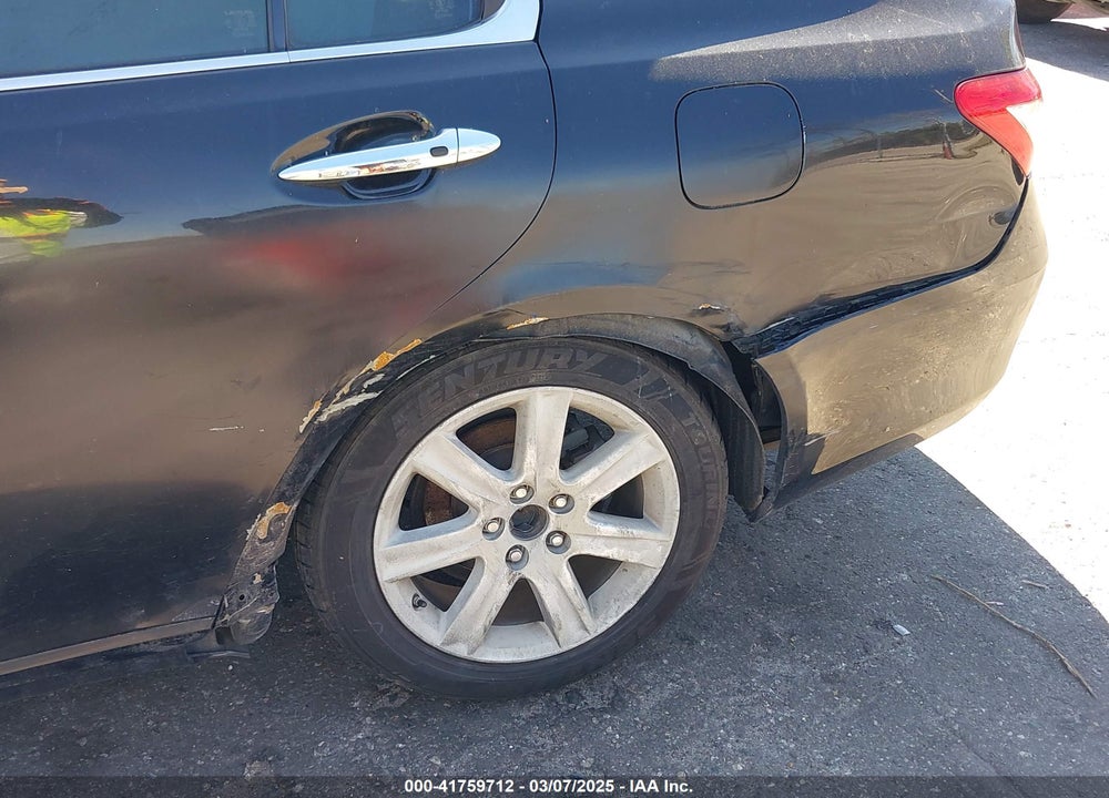2007 LEXUS ES 350 VIN: JTHBJ46G872003940