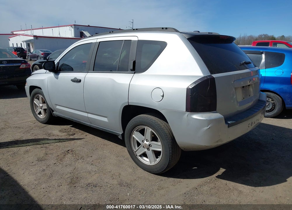 2007 JEEP COMPASS SPORT VIN: 1J8FT47W27D414041