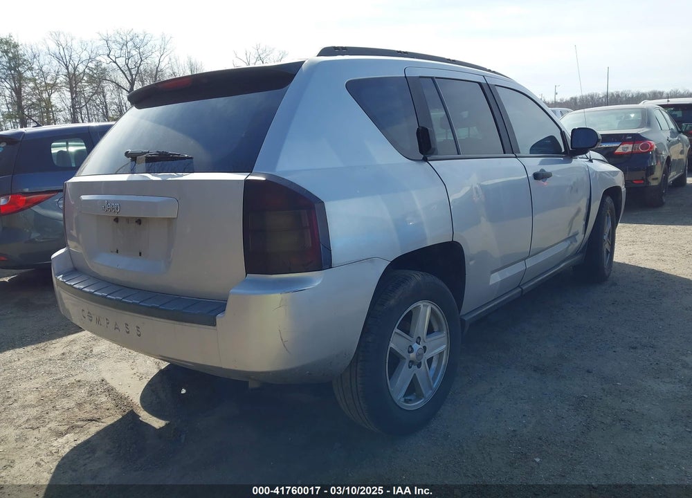 2007 JEEP COMPASS SPORT VIN: 1J8FT47W27D414041