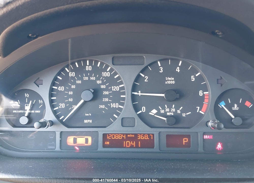 2000 BMW 323I VIN: WBAAM3349YFP76240