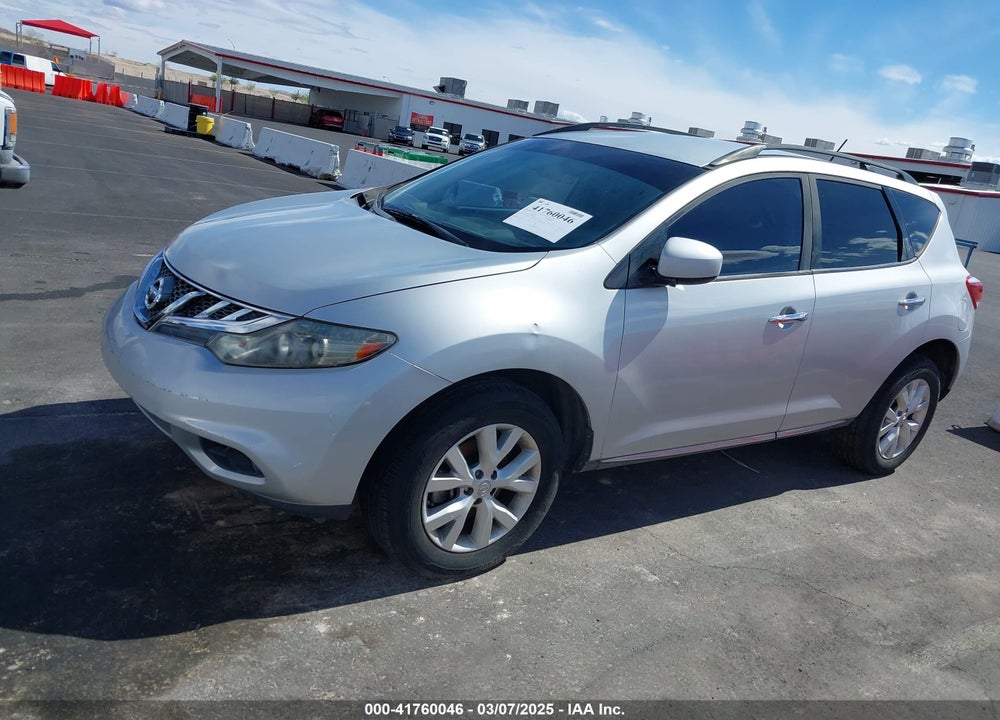 2014 NISSAN MURANO SV VIN: JN8AZ1MU0EW406835