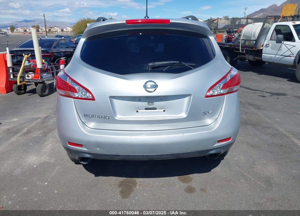 2014 NISSAN MURANO SV VIN: JN8AZ1MU0EW406835