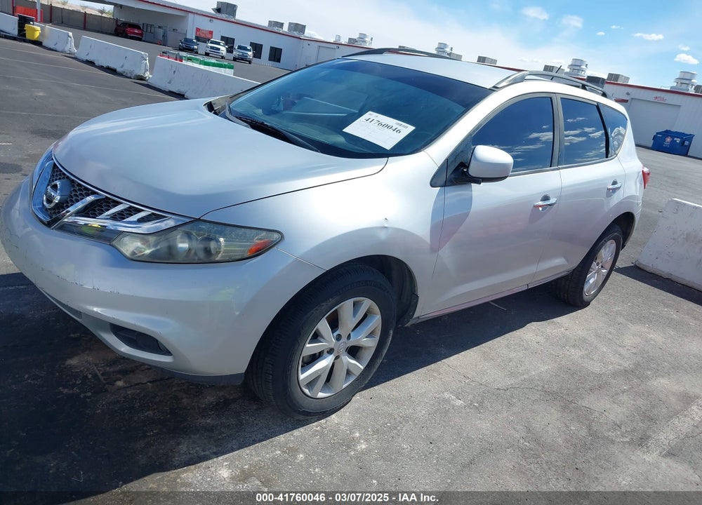 2014 NISSAN MURANO SV VIN: JN8AZ1MU0EW406835