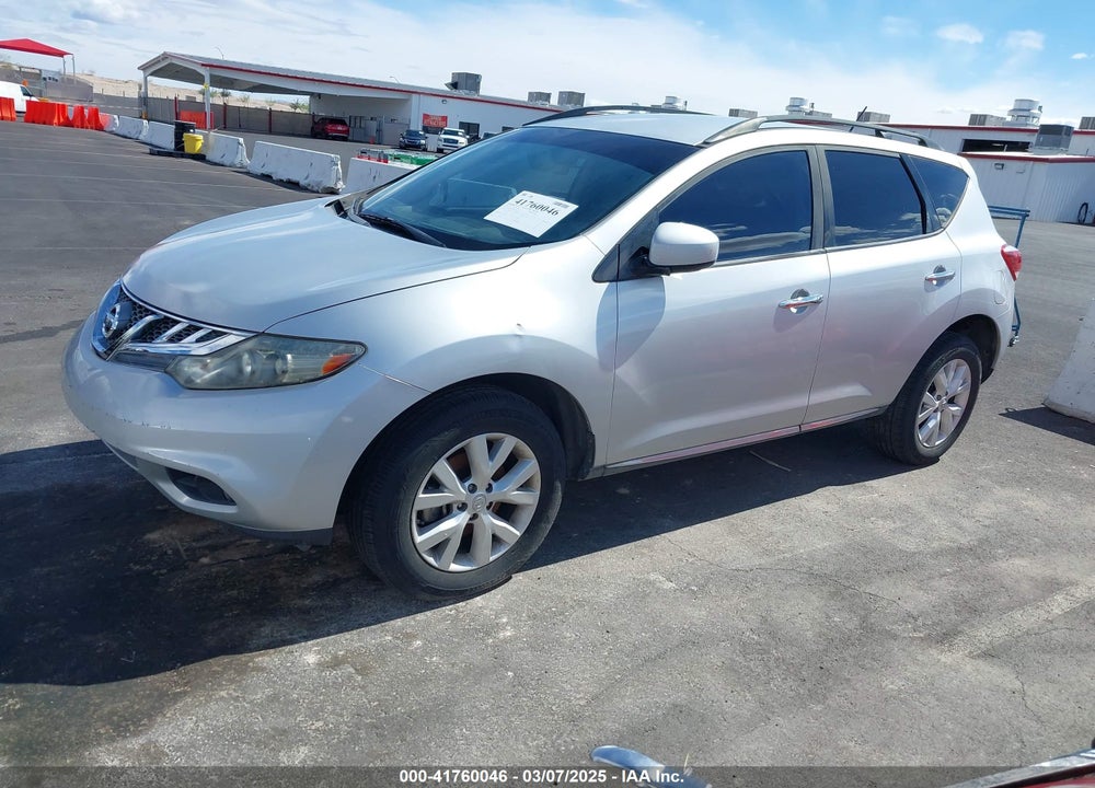 2014 NISSAN MURANO SV VIN: JN8AZ1MU0EW406835