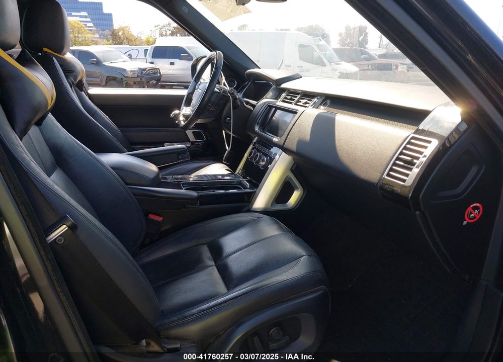 2016 LAND ROVER RANGE ROVER 3.0L V6 SUPERCHARGED VIN: SALGR2VF6GA250207