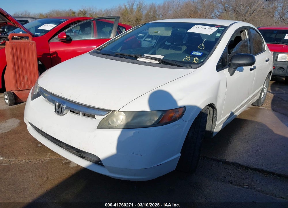 2008 HONDA CIVIC VIN: 1HGFA16258L053276