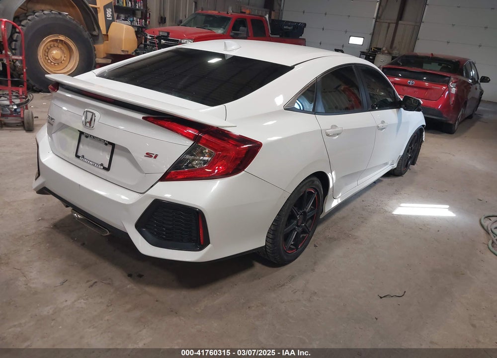 2019 HONDA CIVIC SI VIN: 2HGFC1E53KH704219