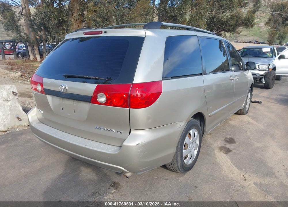 2006 TOYOTA SIENNA CE VIN: 5TDZA23C76S552767
