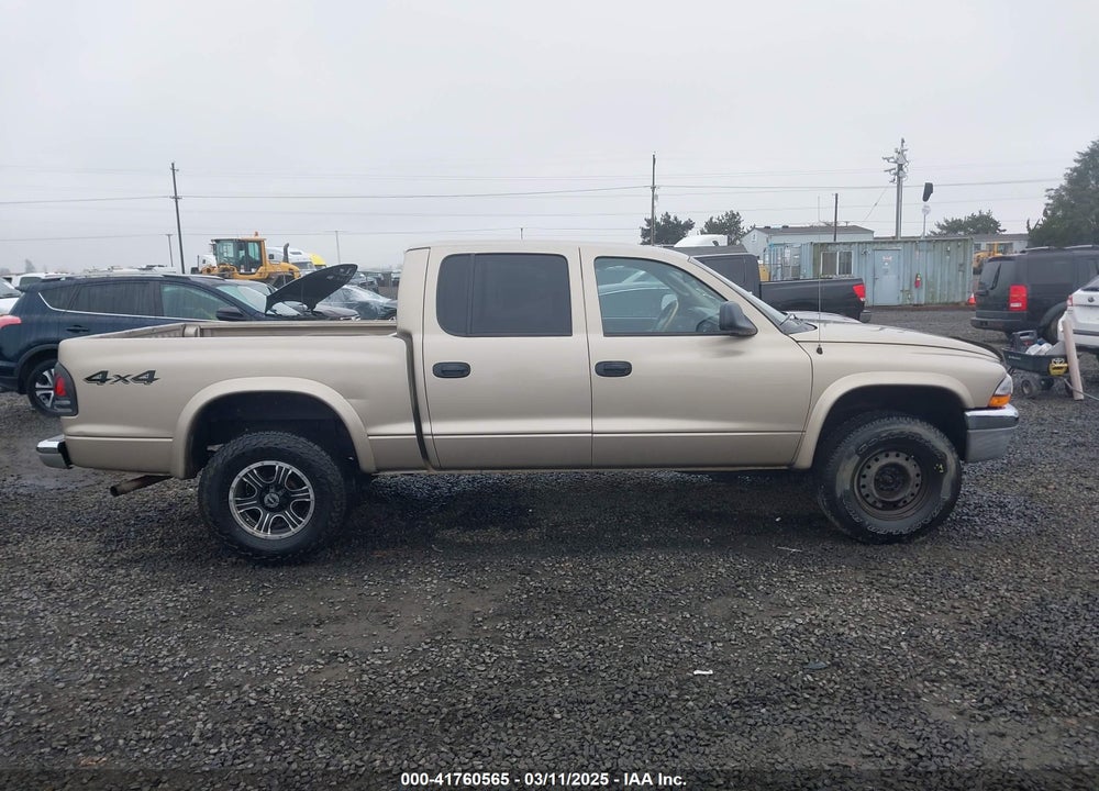 2004 DODGE DAKOTA SLT VIN: 1D7HG48NX4S596370