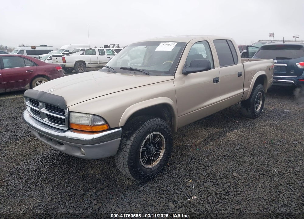 2004 DODGE DAKOTA SLT VIN: 1D7HG48NX4S596370