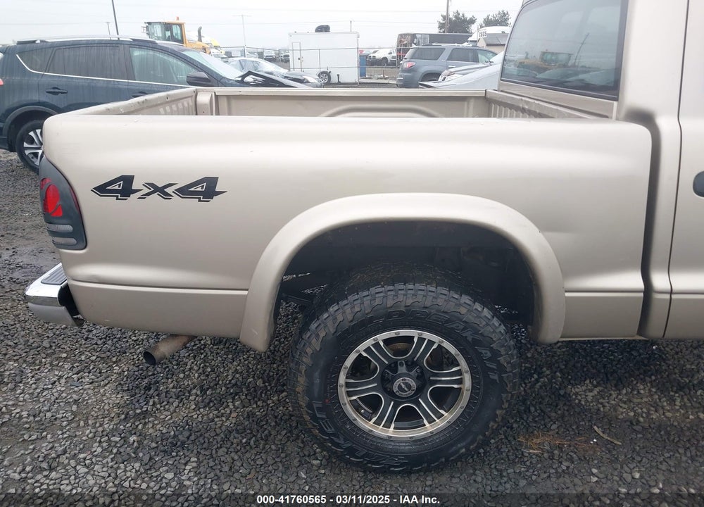 2004 DODGE DAKOTA SLT VIN: 1D7HG48NX4S596370
