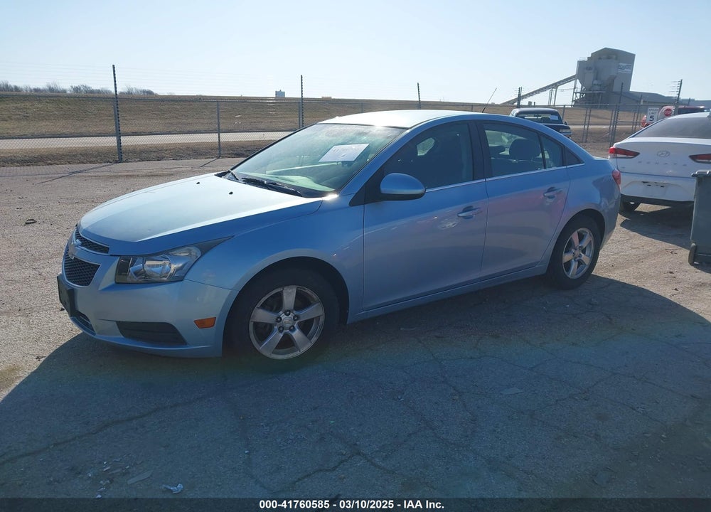 2011 CHEVROLET CRUZE LT VIN: 1G1PE5S91B7282077
