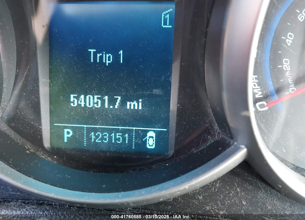2011 CHEVROLET CRUZE LT VIN: 1G1PE5S91B7282077