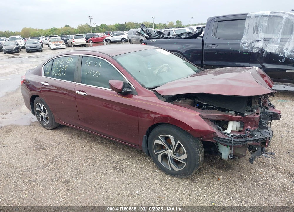 2016 HONDA ACCORD VIN: 1HGCR2F38GA046617