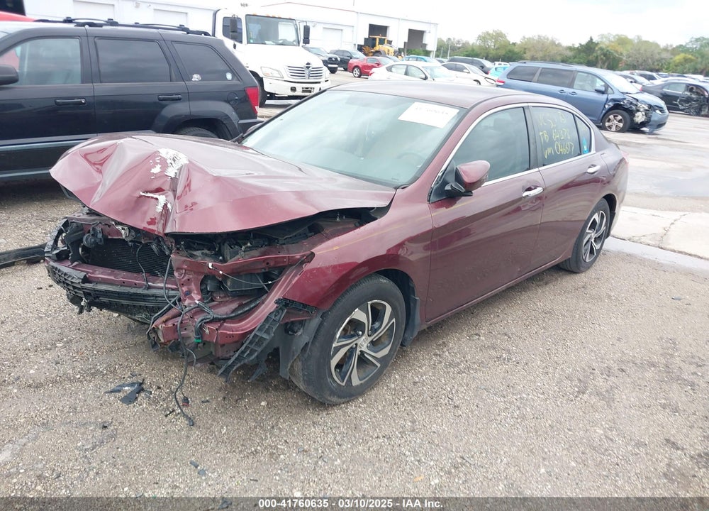2016 HONDA ACCORD VIN: 1HGCR2F38GA046617