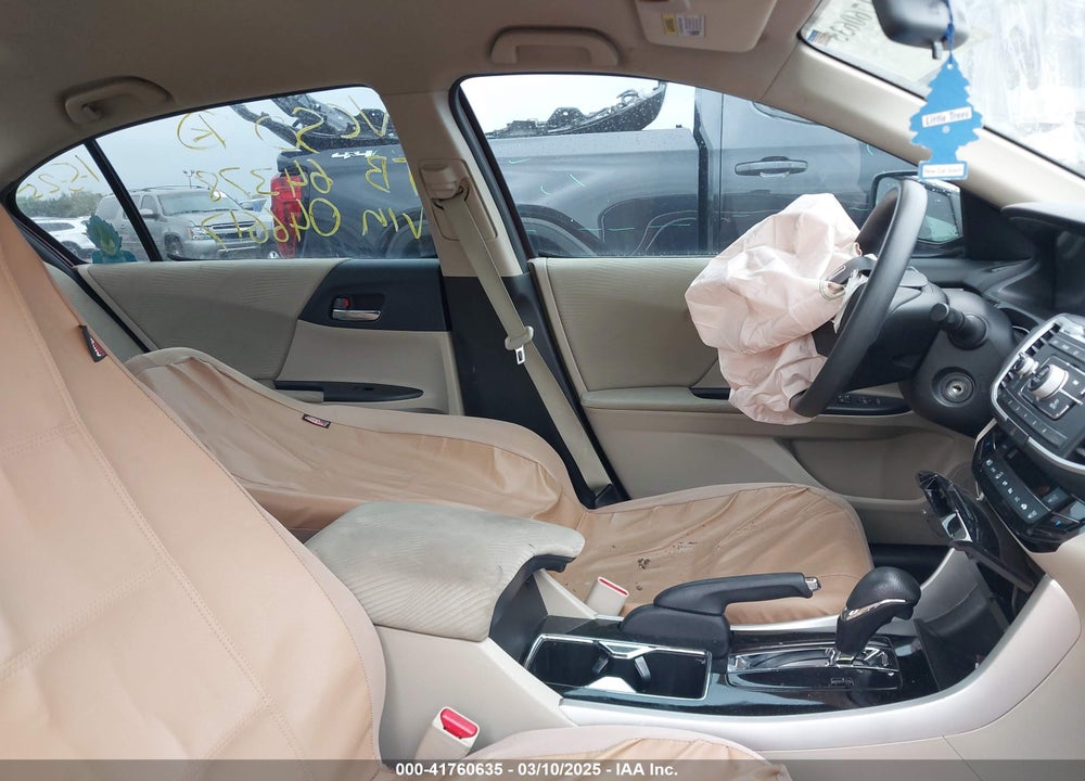 2016 HONDA ACCORD VIN: 1HGCR2F38GA046617