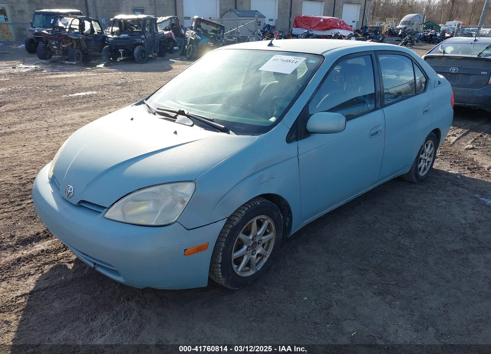 2001 TOYOTA PRIUS VIN: JT2BK12U810037395