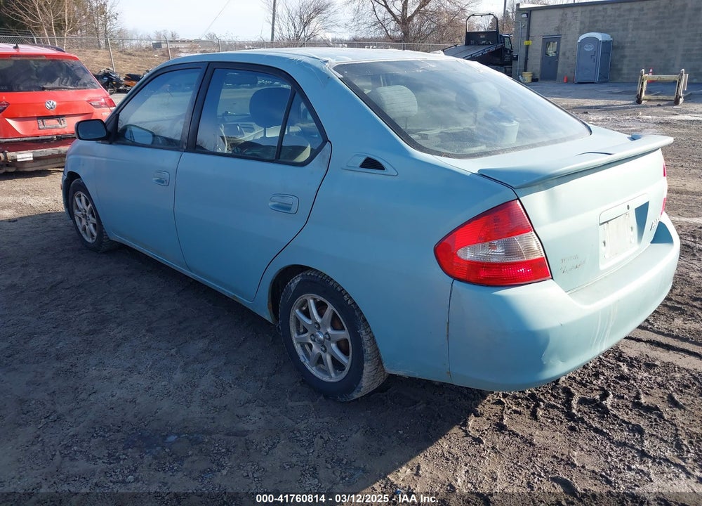 2001 TOYOTA PRIUS VIN: JT2BK12U810037395