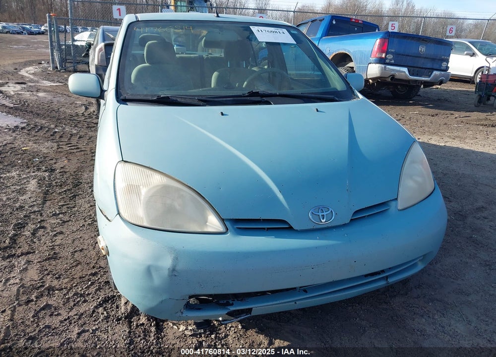 2001 TOYOTA PRIUS VIN: JT2BK12U810037395