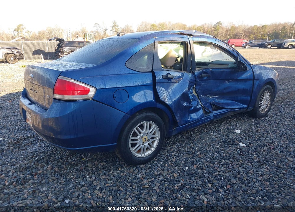 2009 FORD FOCUS SE VIN: 1FAHP35N59W240004