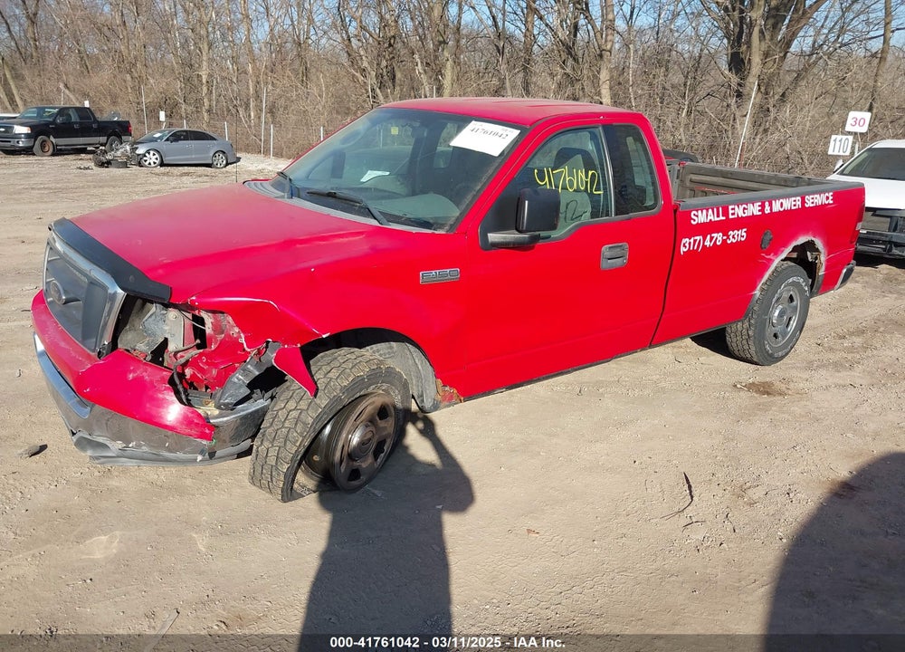 2004 FORD F-150 STX/XL/XLT VIN: 1FTRF12W04NA58762