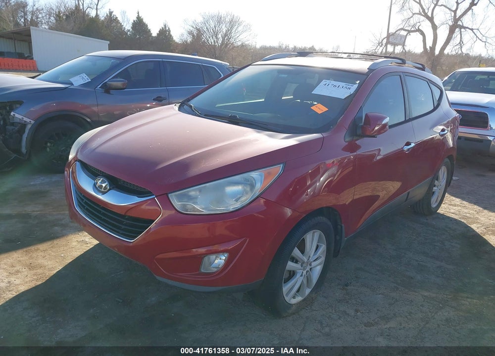 2013 HYUNDAI TUCSON LIMITED VIN: KM8JU3AC3DU580695