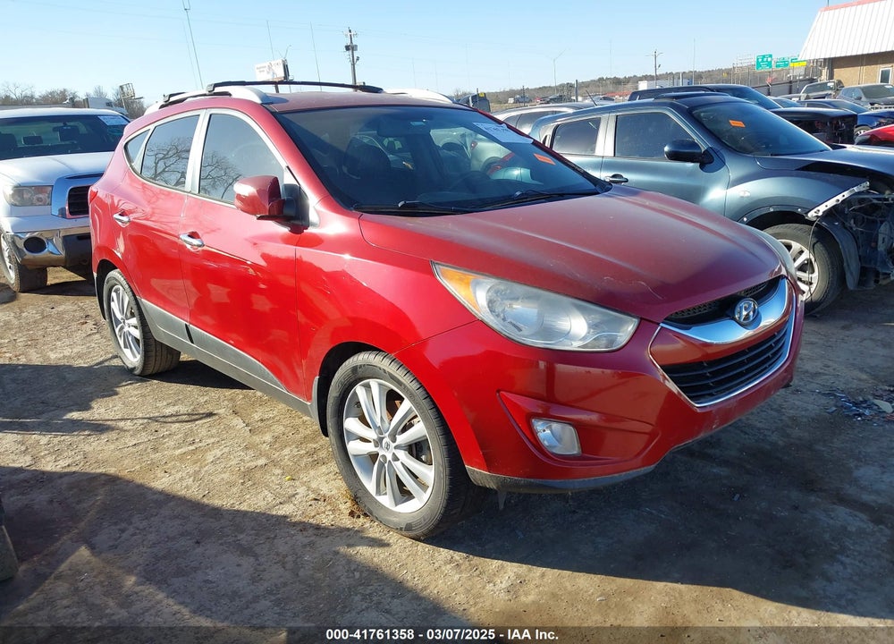 2013 HYUNDAI TUCSON LIMITED VIN: KM8JU3AC3DU580695