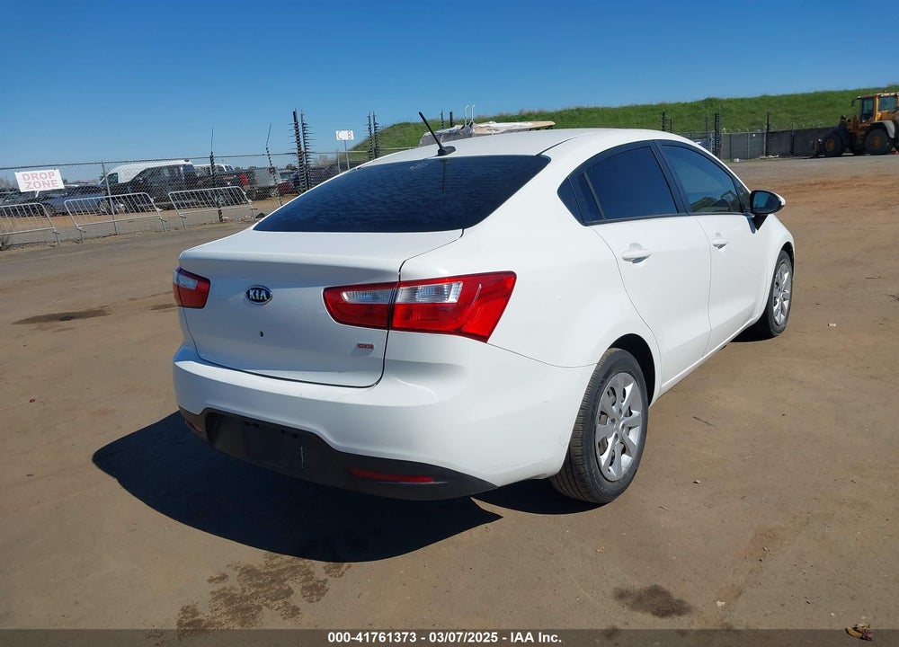2013 KIA RIO VIN: KNADM4A34D6131549