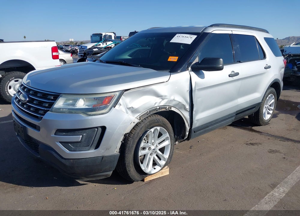 2016 FORD EXPLORER VIN: 1FM5K8B85GGB44335