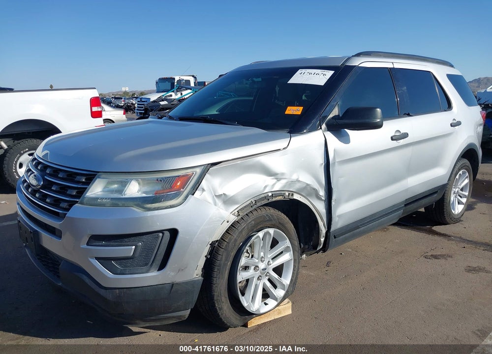 2016 FORD EXPLORER VIN: 1FM5K8B85GGB44335
