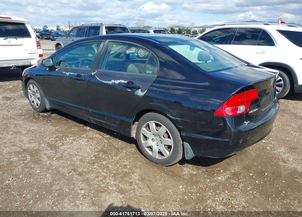2007 HONDA CIVIC VIN: 2HGFA16537H511581