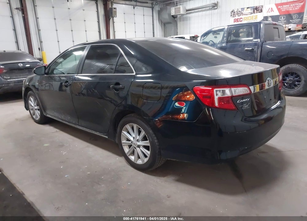 2012 TOYOTA CAMRY XLE VIN: 4T4BF1FK3CR220219