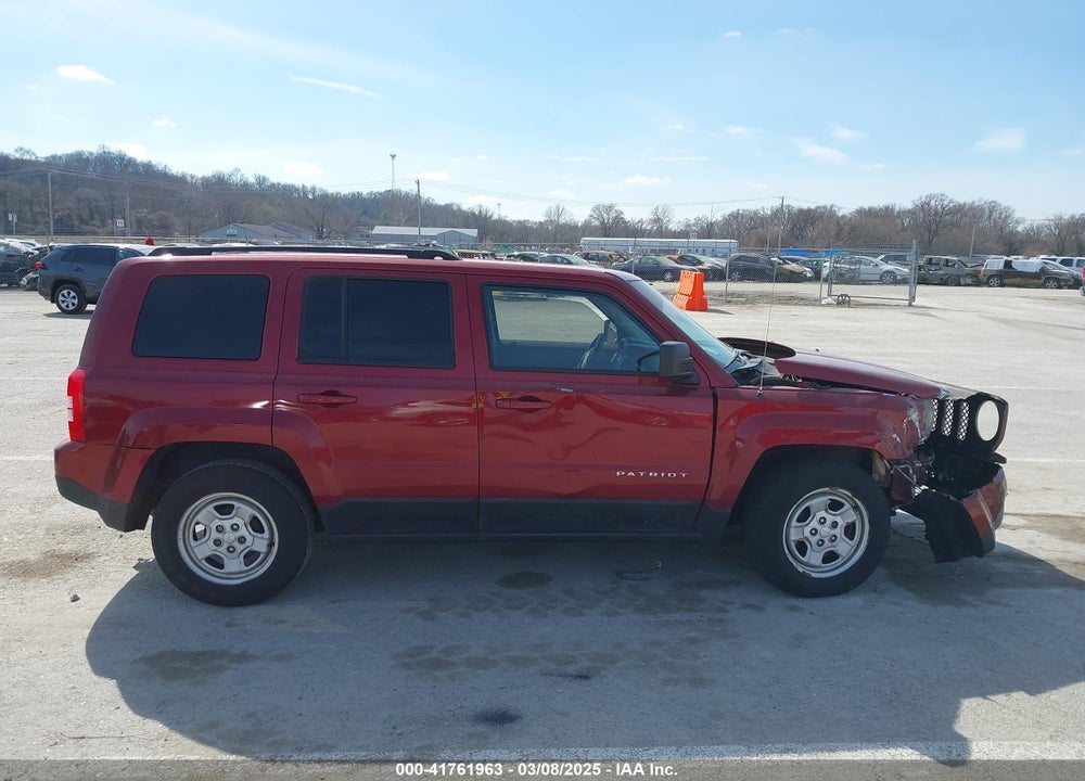 2017 JEEP PATRIOT VIN: 1C4NJPBB4HD120253
