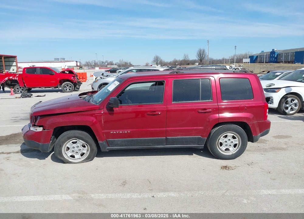 2017 JEEP PATRIOT VIN: 1C4NJPBB4HD120253