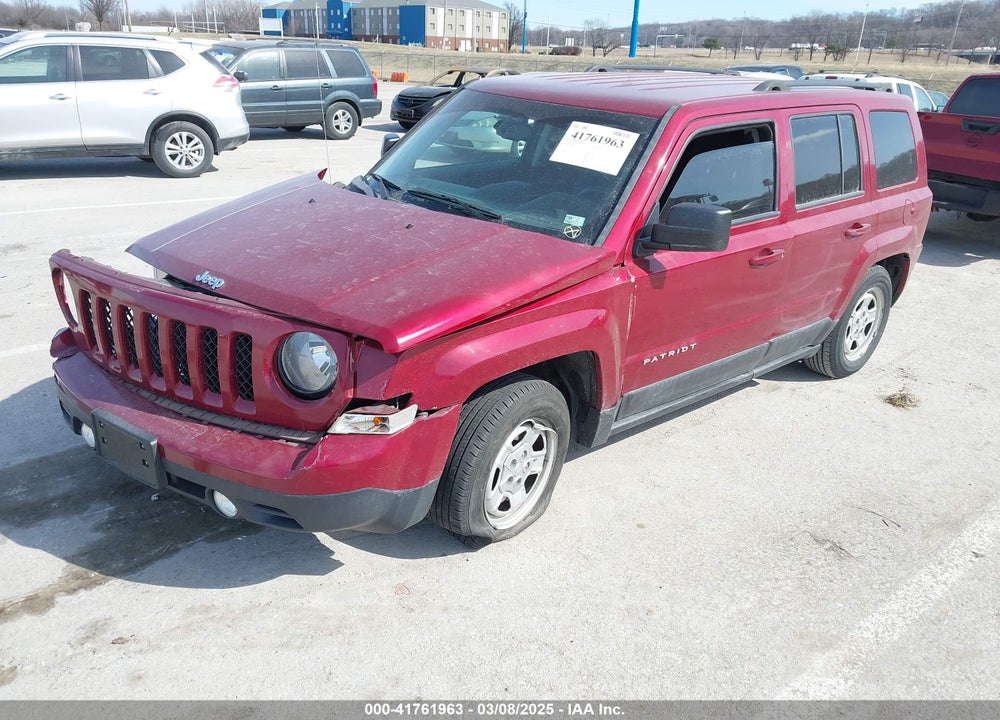 2017 JEEP PATRIOT VIN: 1C4NJPBB4HD120253