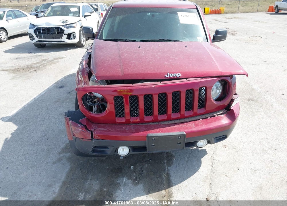 2017 JEEP PATRIOT VIN: 1C4NJPBB4HD120253