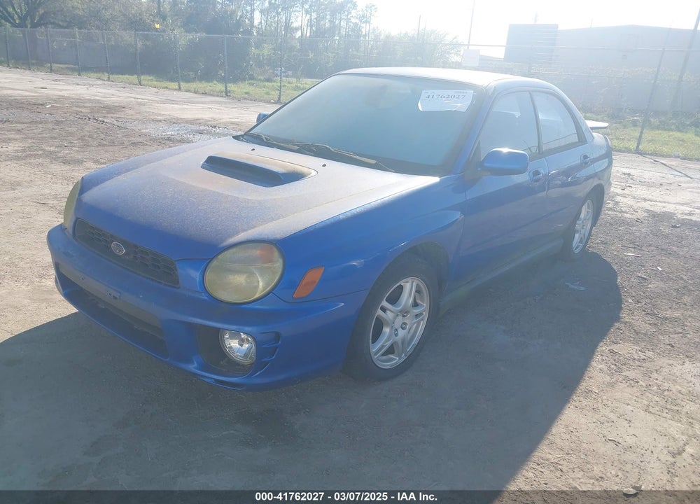 2003 SUBARU IMPREZA WRX VIN: JF1GD29623G502936