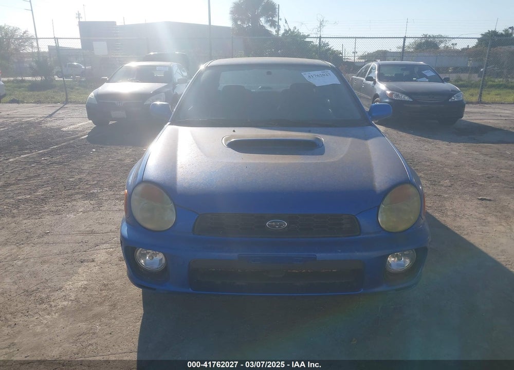2003 SUBARU IMPREZA WRX VIN: JF1GD29623G502936