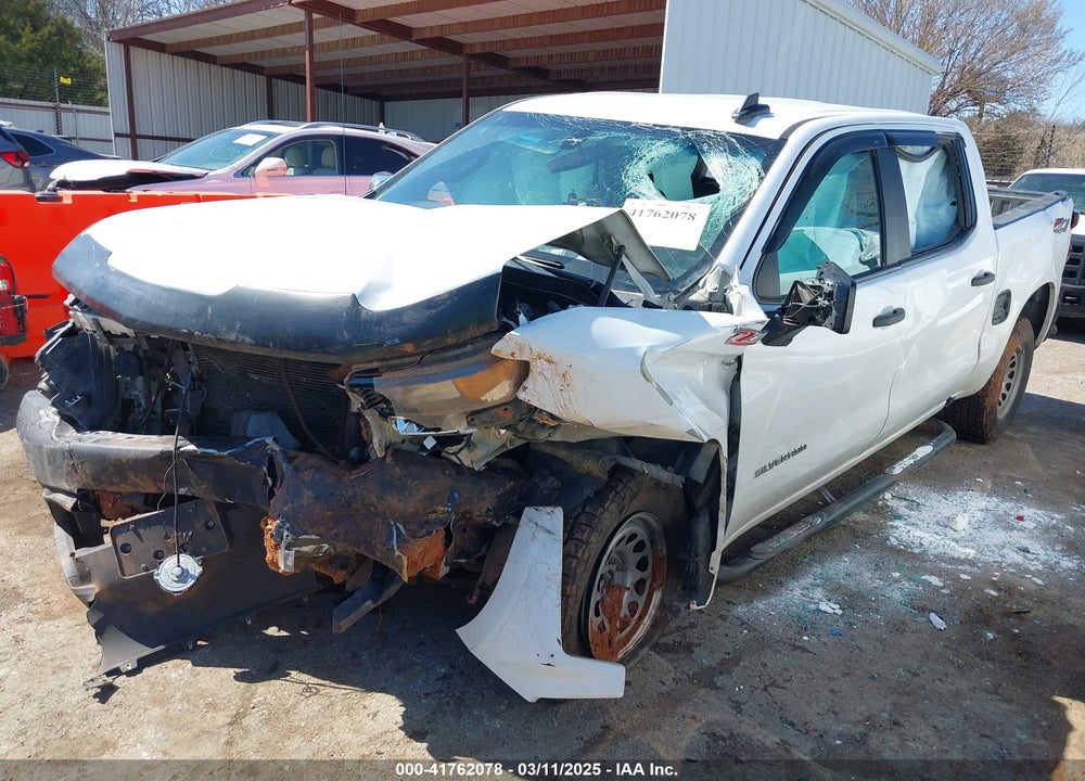 2021 CHEVROLET SILVERADO 1500 VIN: 3GCUYAEF0MG104602